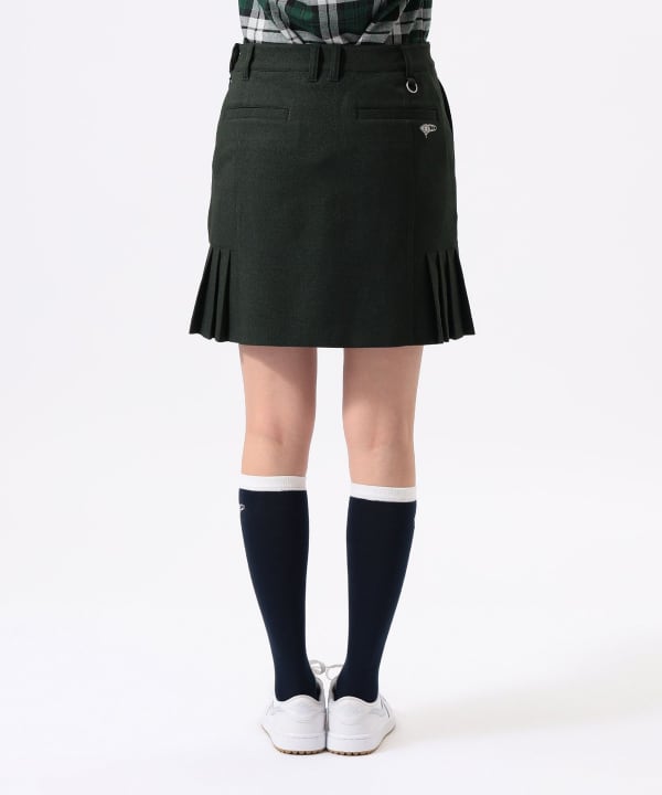 ORANGE LABEL / ストレッチ サイドプリーツ スカート Model：H170 B74 W60 H86　Size：M