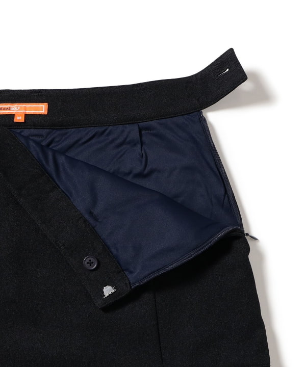 ORANGE LABEL / ストレッチ サイドプリーツ スカート