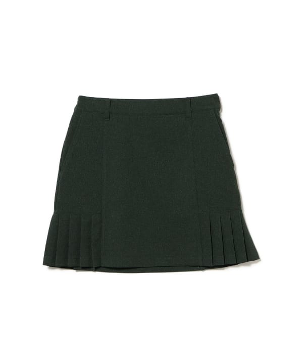 ORANGE LABEL / ストレッチ サイドプリーツ スカート