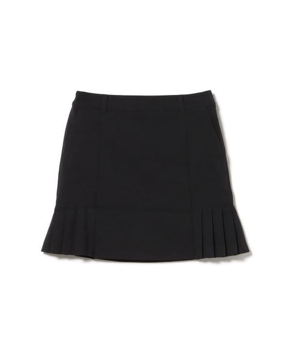 ORANGE LABEL / ストレッチ サイドプリーツ スカート