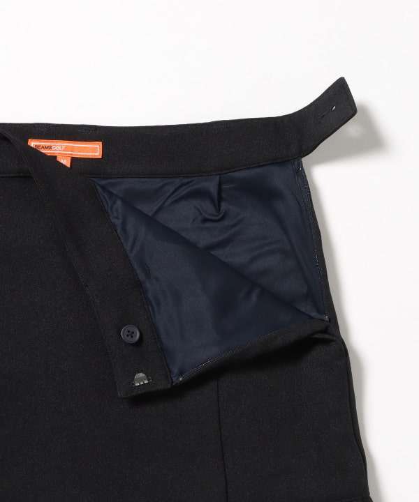 ORANGE LABEL / ストレッチ サイドプリーツ スカート