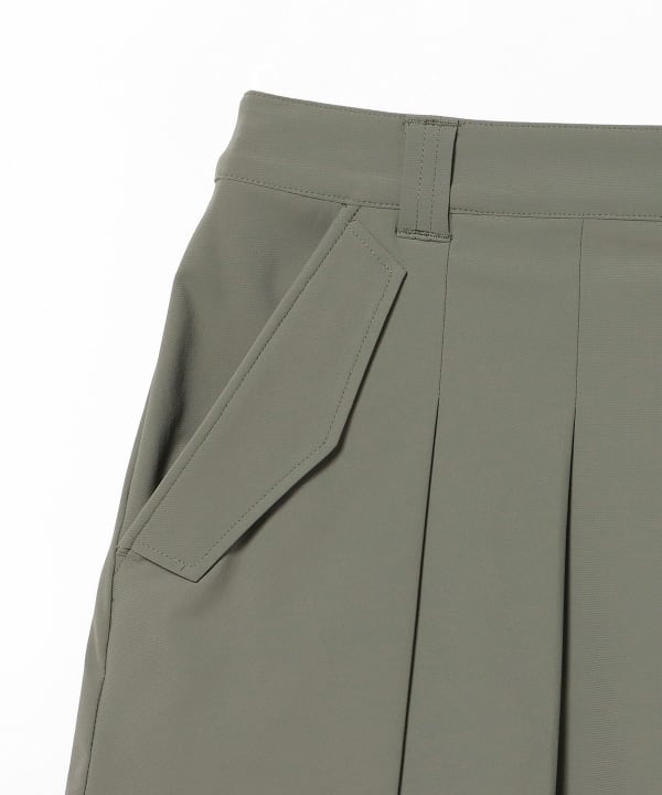 ORANGE LABEL / Tech Jersey Tucked Skirt (Cooling Fabric)