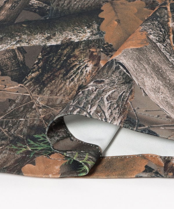ORANGE LABEL / Stretch Tree Camo Tuck Skirt (Cooling Fabric)