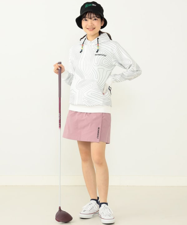 BEAMS GOLF  ストレッチラップキュロット