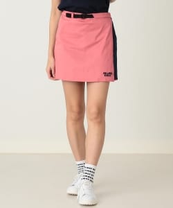 BEAMS GOLF ORANGE LABEL / 配色 ラップ キュロット（スカート）