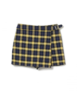 BEAMS GOLF ORANGE LABEL / 防風 タータンチェック キュロット