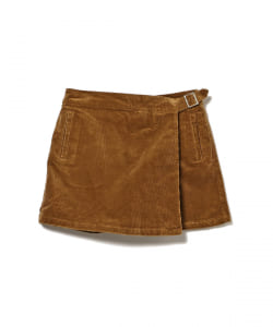 BEAMS GOLF ORANGE LABEL / コーデュロイ ラップ キュロット
