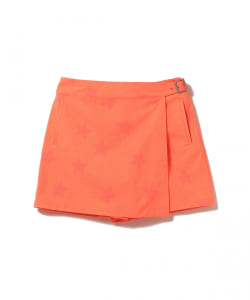 BEAMS GOLF ORANGE LABEL / 星柄 ラップ キュロットパンツ