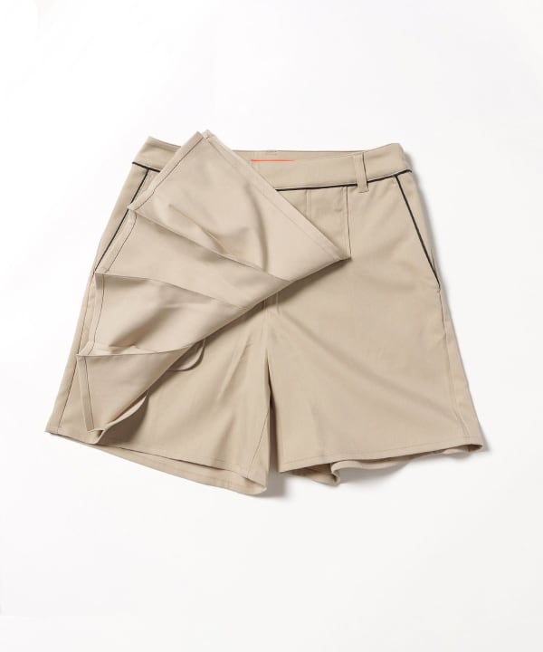 BEAMS GOLF（ビームス ゴルフ）ORANGE LABEL / プリーツ ラップキュロット（パンツ ショートパンツ）通販｜BEAMS