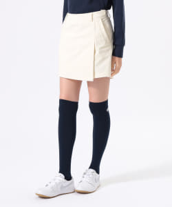 【+15%ポイントUP】ORANGE LABEL / ストレッチコーデュロイ ラップ キュロット【STRETCH】