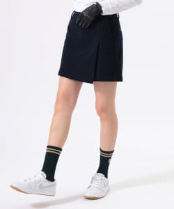 【+15%ポイントUP】ORANGE LABEL / ストレッチコーデュロイ ラップ キュロット【STRETCH】
