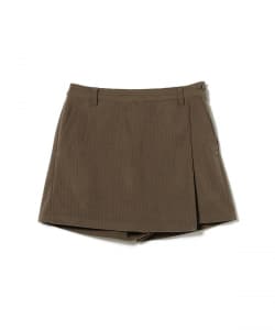 【+15%ポイントUP】ORANGE LABEL / ストレッチコーデュロイ ラップ キュロット【STRETCH】