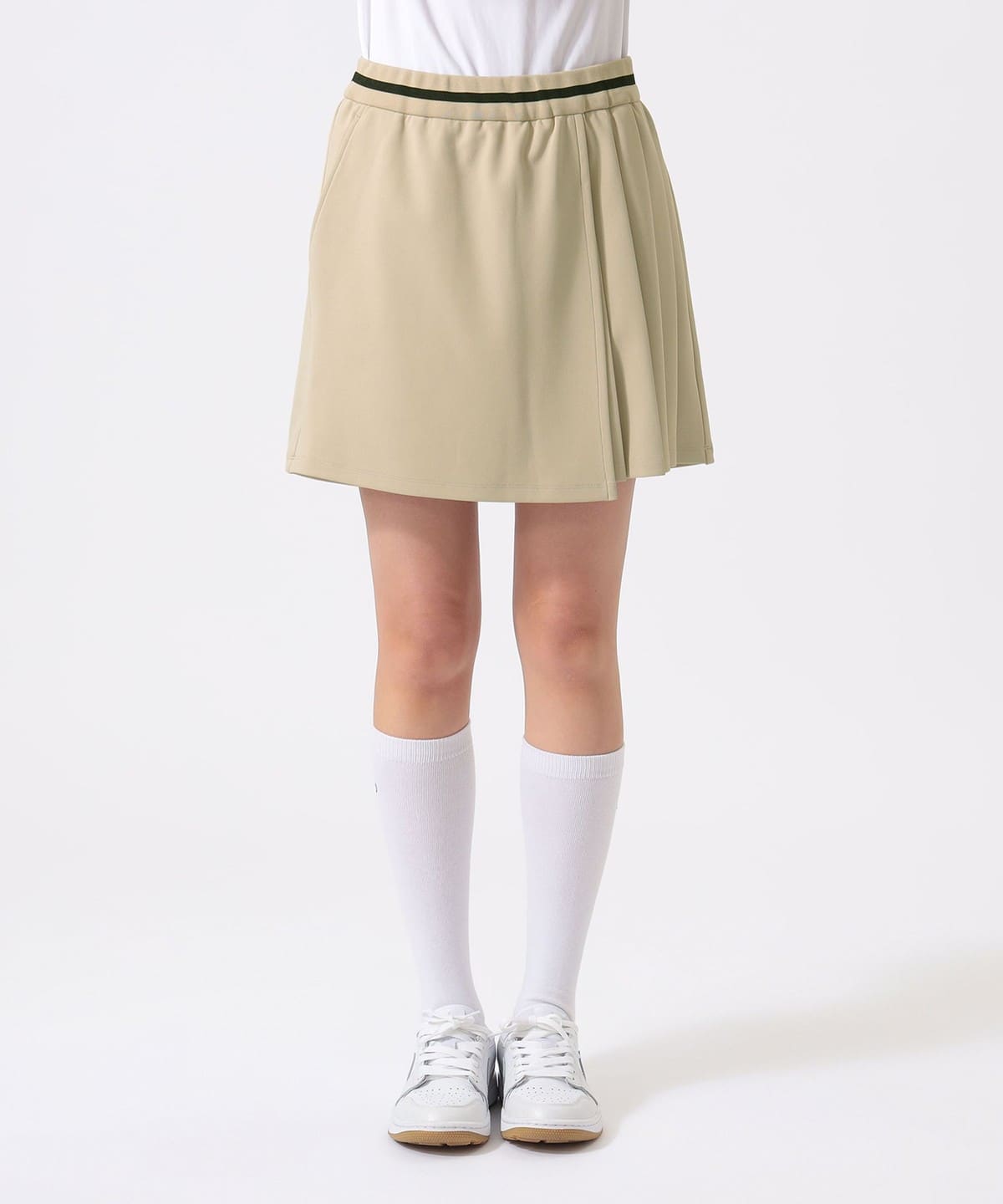 ruu 新品タグ付き BEAMS GOLFプリーツ キュロット BEAMS GOLF（ビームス ゴルフ）ORANGE LABEL / ストレッチ プリーツ