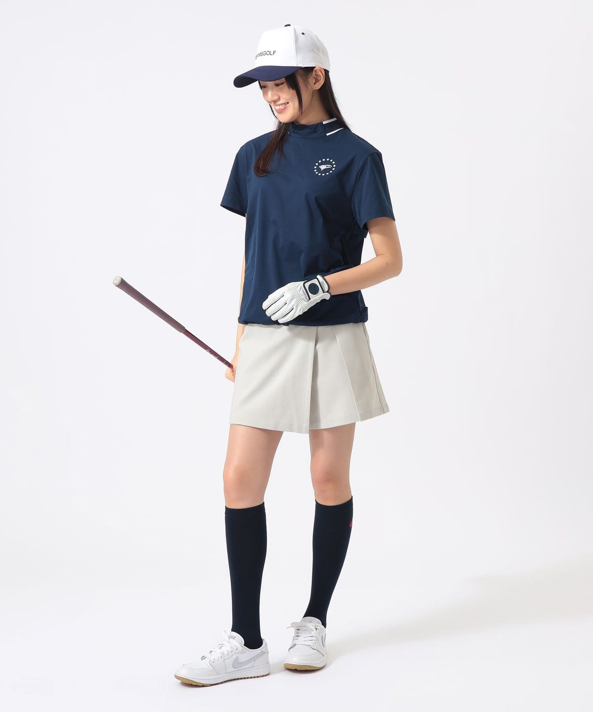 BEAMS GOLF プリーツキュロット　Lサイズ 83280059803_C_1.jpg