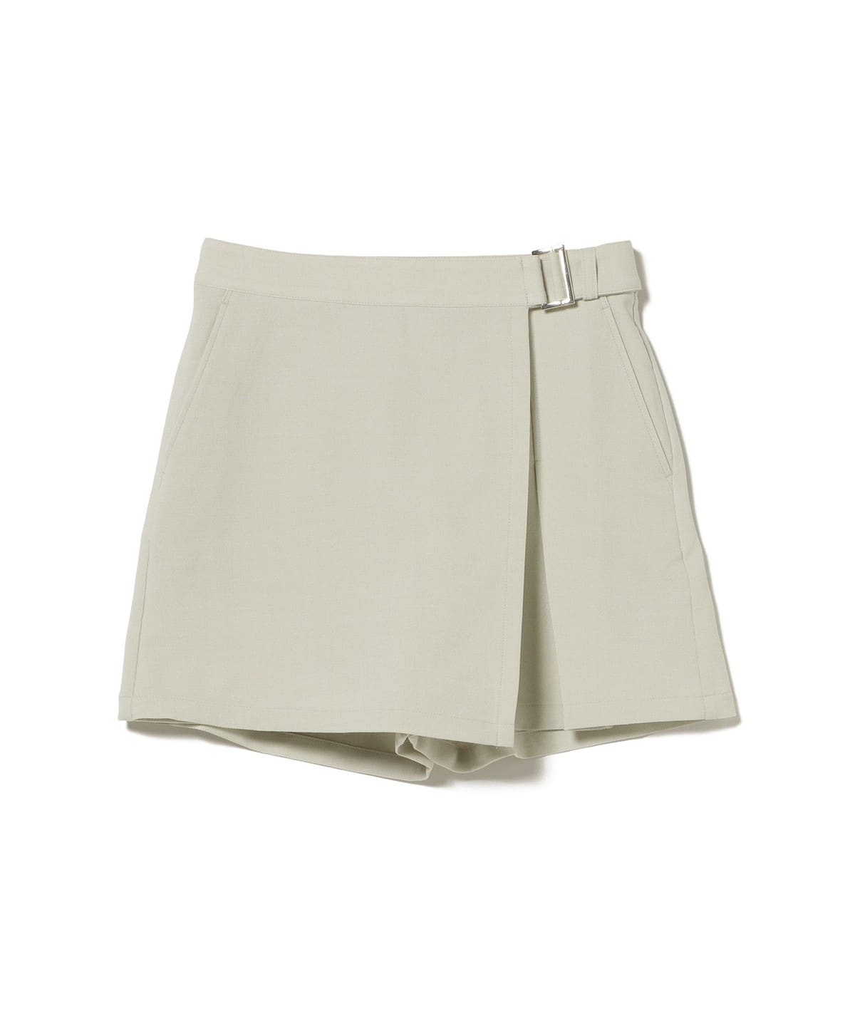 新品タグ付　ビームスゴルフ　 ラップキュロット　ベージュ　L ショートパンツ BEAMS GOLF（ビームス ゴルフ）ORANGE LABEL / リネンライク