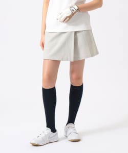 ORANGE LABEL / リネンライク ストレッチ ラップキュロット