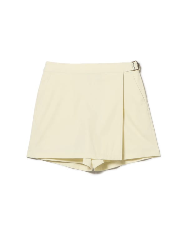 ORANGE LABEL / 撥水 ストレッチツイル ラップキュロット