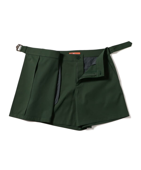 ORANGE LABEL / 撥水 ストレッチツイル ラップキュロット