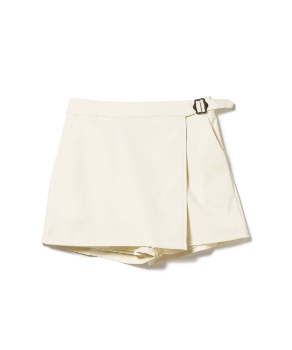 ORANGE LABEL / 撥水 ストレッチツイル ラップキュロット