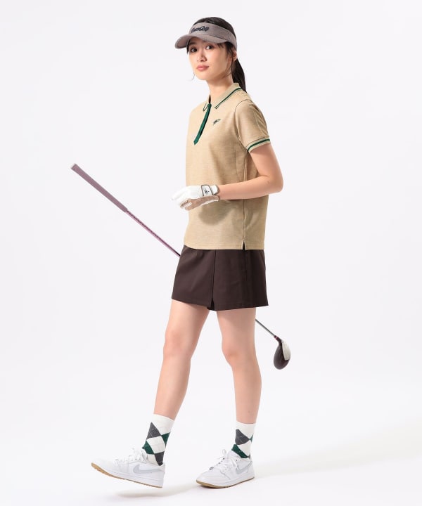 ORANGE LABEL / 撥水 ストレッチツイル ラップキュロット Model：H170 B74 W60 H86　Size：M