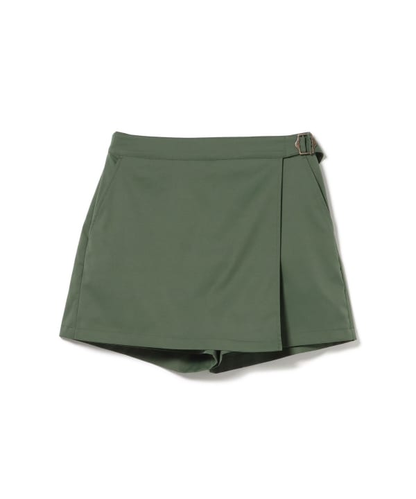 ORANGE LABEL / 撥水 ストレッチツイル ラップキュロット