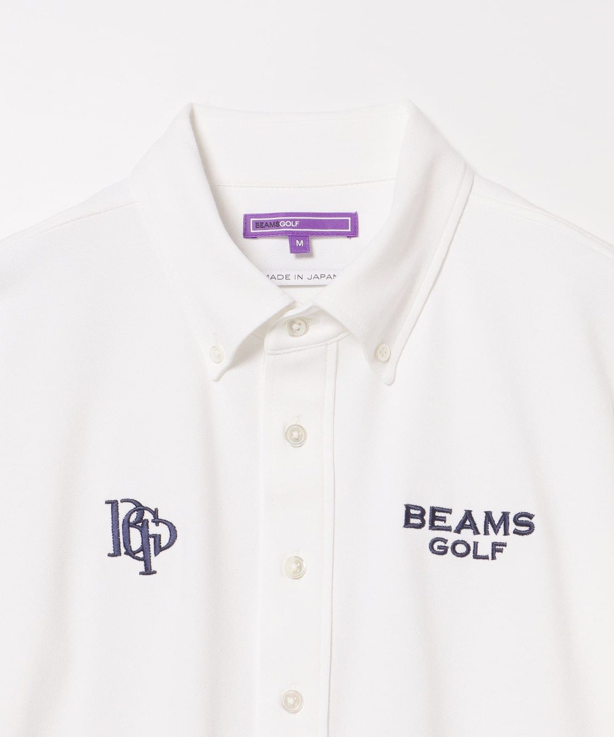 BEAMS GOLF（ビームス ゴルフ）〈MEN〉 PURPLE LABEL / スフィダンテ ベア鹿の子 ボタンダウンポロシャツ（シャツ・ブラウス  ポロシャツ）通販｜BEAMS