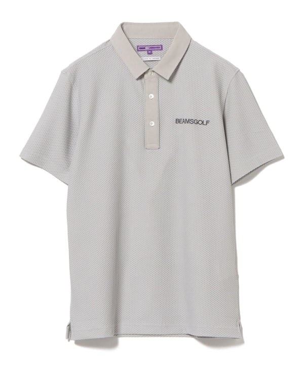 BEAMS GOLF（ビームス ゴルフ）【タイムセール】〈MEN〉 PURPLE LABEL / プラスリッチ パイピング メッシュポロシャツ（シャツ・ブラウス  ポロシャツ）通販｜BEAMS