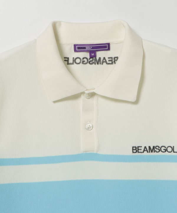 BEAMS GOLF（ビームス ゴルフ）PURPLE LABEL / ボーダーニット