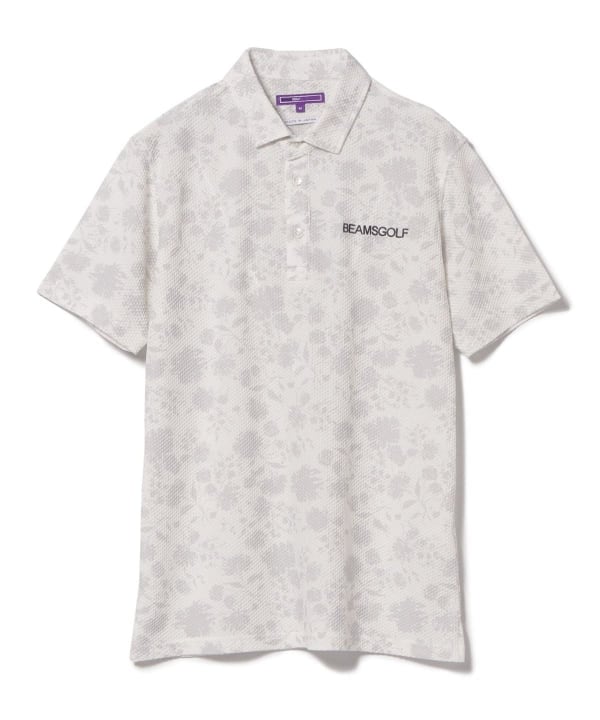 BEAMS GOLF（ビームス ゴルフ）PURPLE LABEL / ミモザプリント ストレッチレギュラーシャツ（シャツ・ブラウス カジュアルシャツ ）通販｜BEAMS