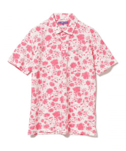 PURPLE LABEL / ミモザプリント ストレッチレギュラーシャツ