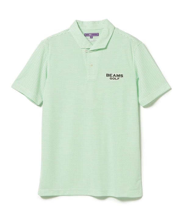 10%OFF価格／BEAMS GOLF ビームスゴルフ 半袖ポロシャツ 黒