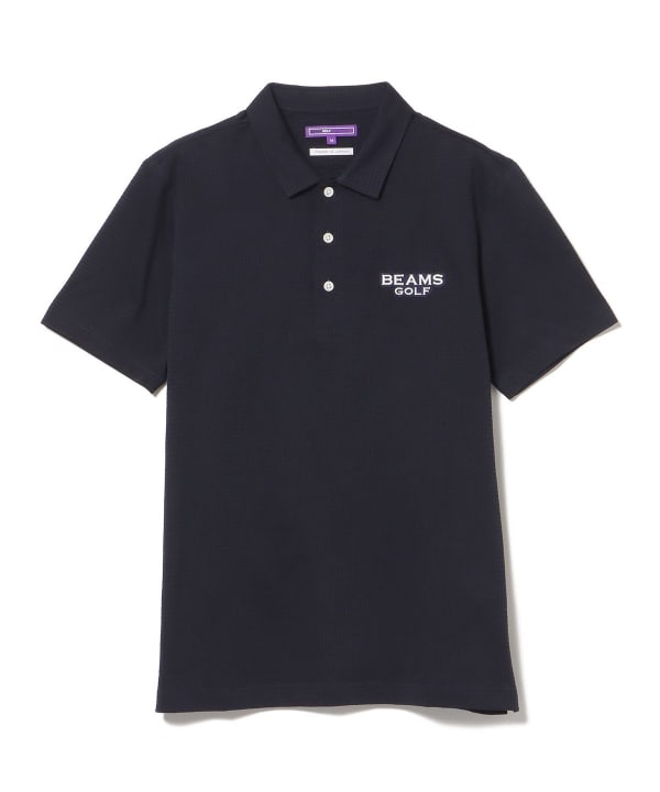 BEAMS GOLF（ビームス ゴルフ）〈MEN〉 PURPLE LABEL / ハウンドトゥース ジャカードシャツ（シャツ・ブラウス  カジュアルシャツ）通販｜BEAMS