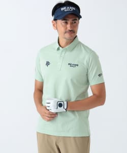 BEAMS GOLF PURPLE LABEL / 男裝 SFIDANTE 蜂巢格 襯衫