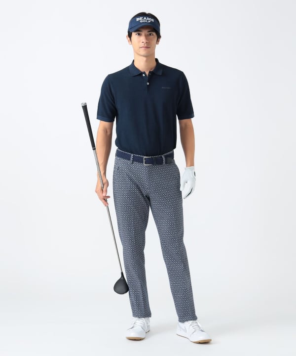 <Beams Golf>PURPLE LABEL / ニット ポロシャツ M BEAMS GOLF（ビームス ゴルフ）PURPLE LABEL / メッシュ