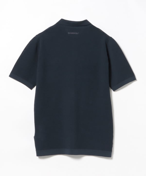 ★美品★BEAMS　GOLF　ポロシャツ　サイズ　XL BEAMS GOLF（ビームス ゴルフ）〈MEN〉PURPLE LABEL / 麻混