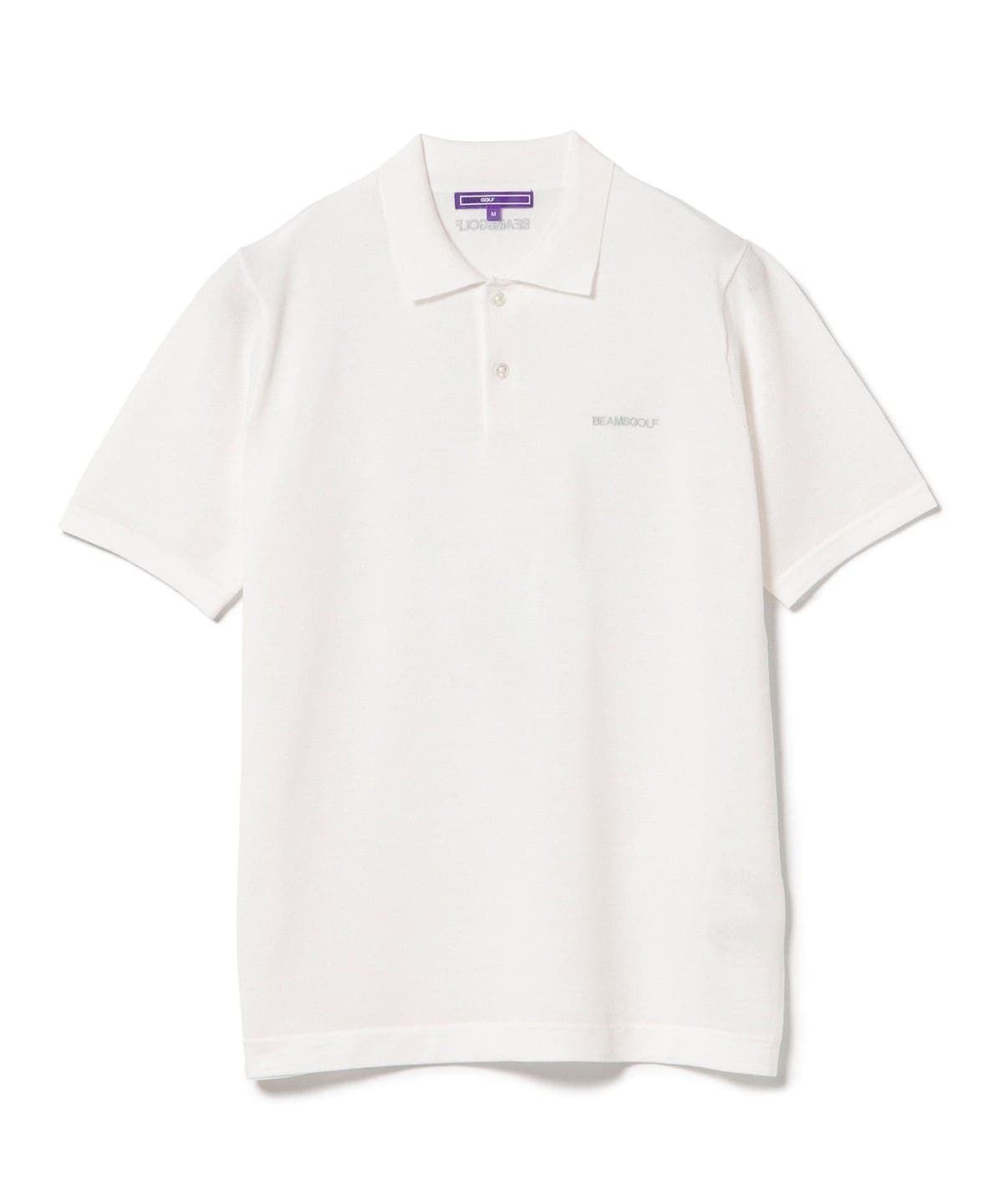 〈MEN〉PURPLE LABEL / 麻混 ニットポロシャツ シャツ・ブラウス MEN WHITE XL 〈MEN〉PURPLE LABEL / 麻混 ニットポロシャツ シャツ・ブラウス MEN WHITE XL