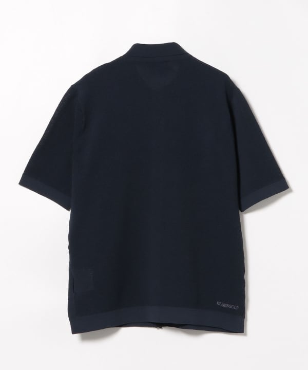 BEAMS GOLF メッシュシャツ L 黒 BEAMS GOLF メッシュシャツ L 黒 B:MING by BEAMS（ビーミング