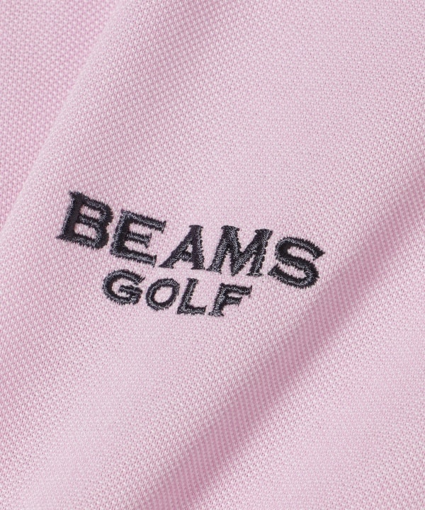 ビームスゴルフウェア(L) ピンク BEAMS GOLF ビームスゴルフ 襟付 半袖Tシャツ ピンク系 L ゴルフ