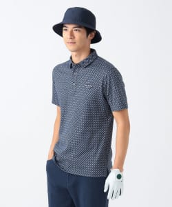 PURPLE LABEL / Small pattern jacquard shirt