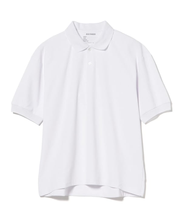 〈MEN〉B.G.THREE / ALL-TIME Eyelet Knit Polo Shirt (LV.2)
