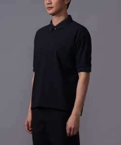 〈MEN〉 B.G.THREE / ALL-TIME アイレットニットポロシャツ（LV.2）