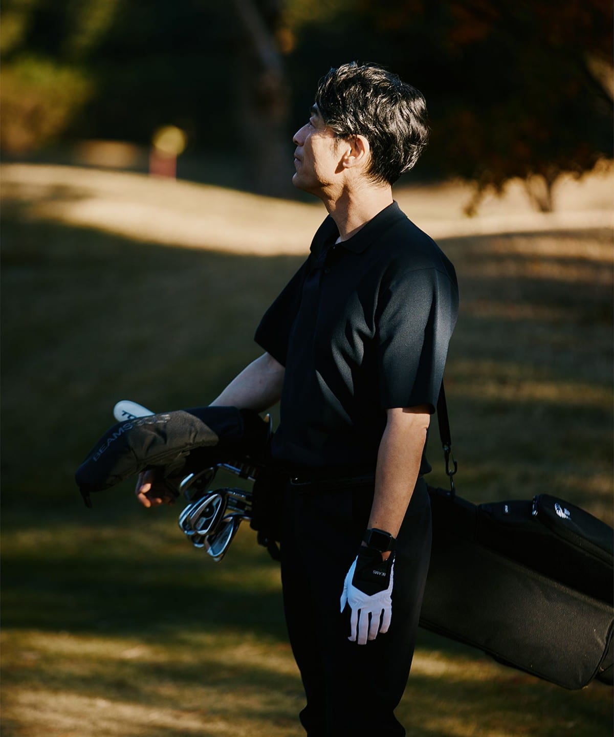 BEAMS GOLF（ビームス ゴルフ）〈MEN〉B.G.THREE / ALL-TIME ニット