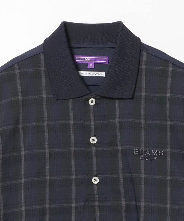 BEAMS GOLF (BEAMS GOLF) <MEN> PURPLE LABEL / Check switching