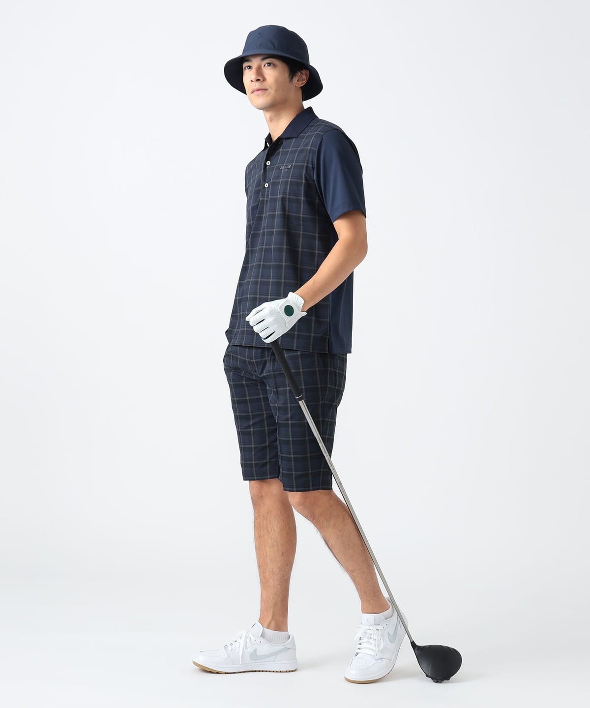 BEAMS GOLF (BEAMS GOLF) <MEN> PURPLE LABEL / Check switching