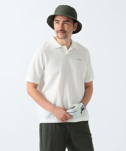 PURPLE LABEL / ジャカード スキッパーポロシャツ
