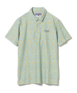 PURPLE LABEL / ストレッチ フラワーポロシャツ【DRY・UV・STRETCH】