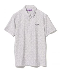 PURPLE LABEL / ストレッチ フラワーポロシャツ【DRY・UV・STRETCH】