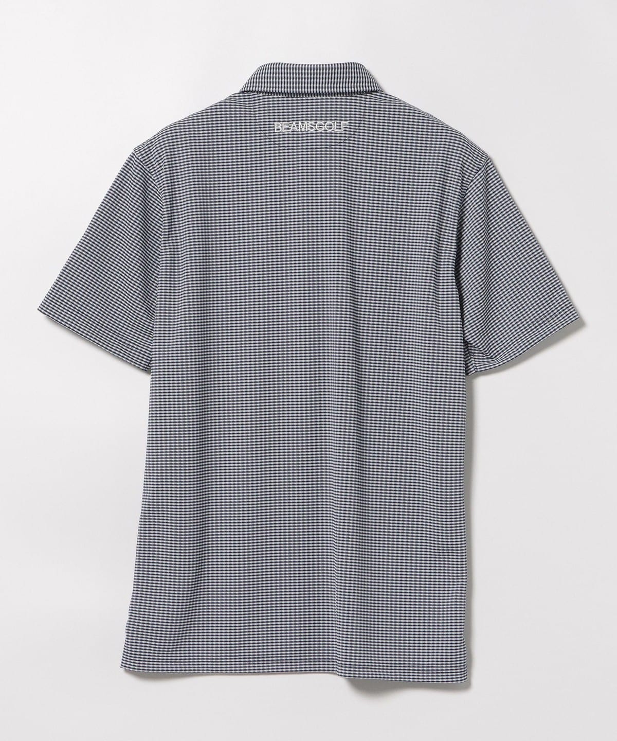 BEAMS GOLF ギンガムチェック 長袖ポロシャツ L 新同 定価2,2万 BEAMS GOLF ギンガムチェック 長袖ポロシャツ L 新同 定価2,2万