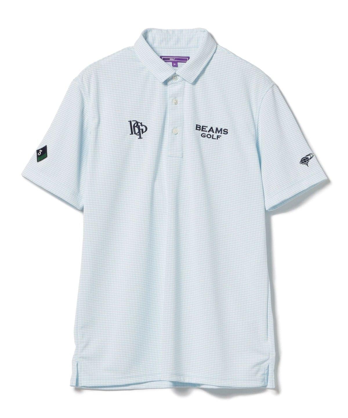 ビームスゴルフ　ポロシャツ グレー　Ｌ BEAMS GOLF ポロシャツ ORANGE LABEL / ドットエア（R