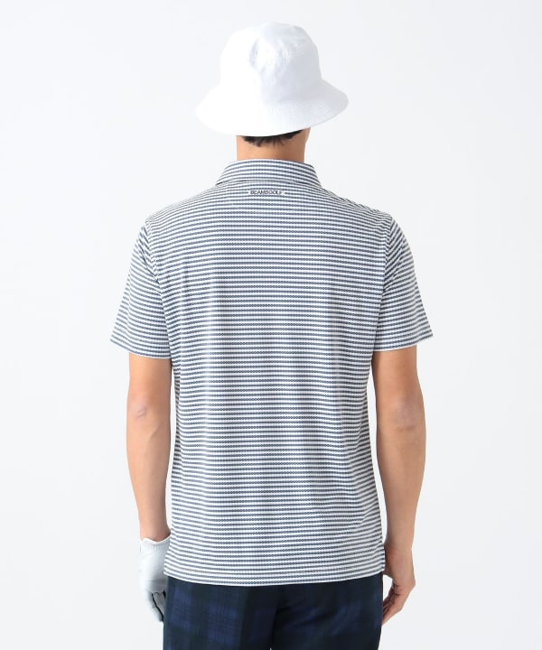 BEAMS - 専用 新品 ビームスゴルフ ラウンドカラーボーダー ポロシャツ BEAMS GOLF（ビームス ゴルフ）〈WOMEN〉【別注】LACOSTE